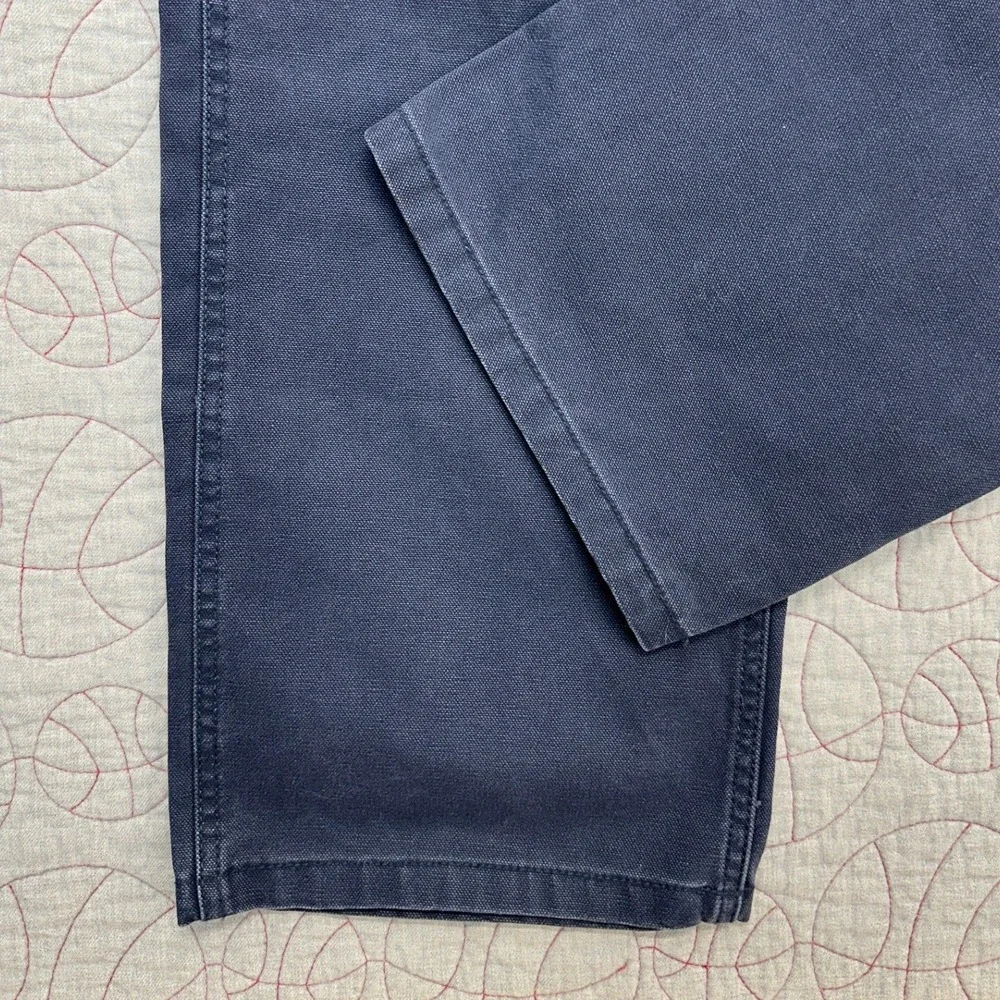 Vans Drill Chore Carpenter Pants Dress Blues Loose / Mens 36 Regular